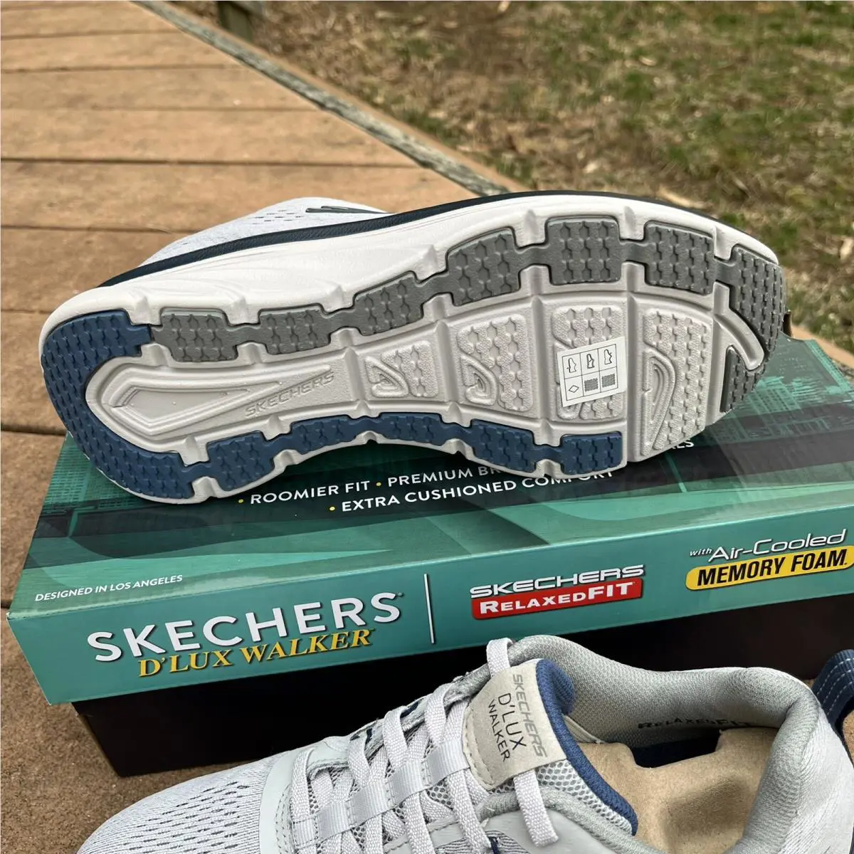 Skechers shoes - D`Lux Walker Commuter - Walker Commuter - 232261 - Gray (UPC: 194880997335) 4