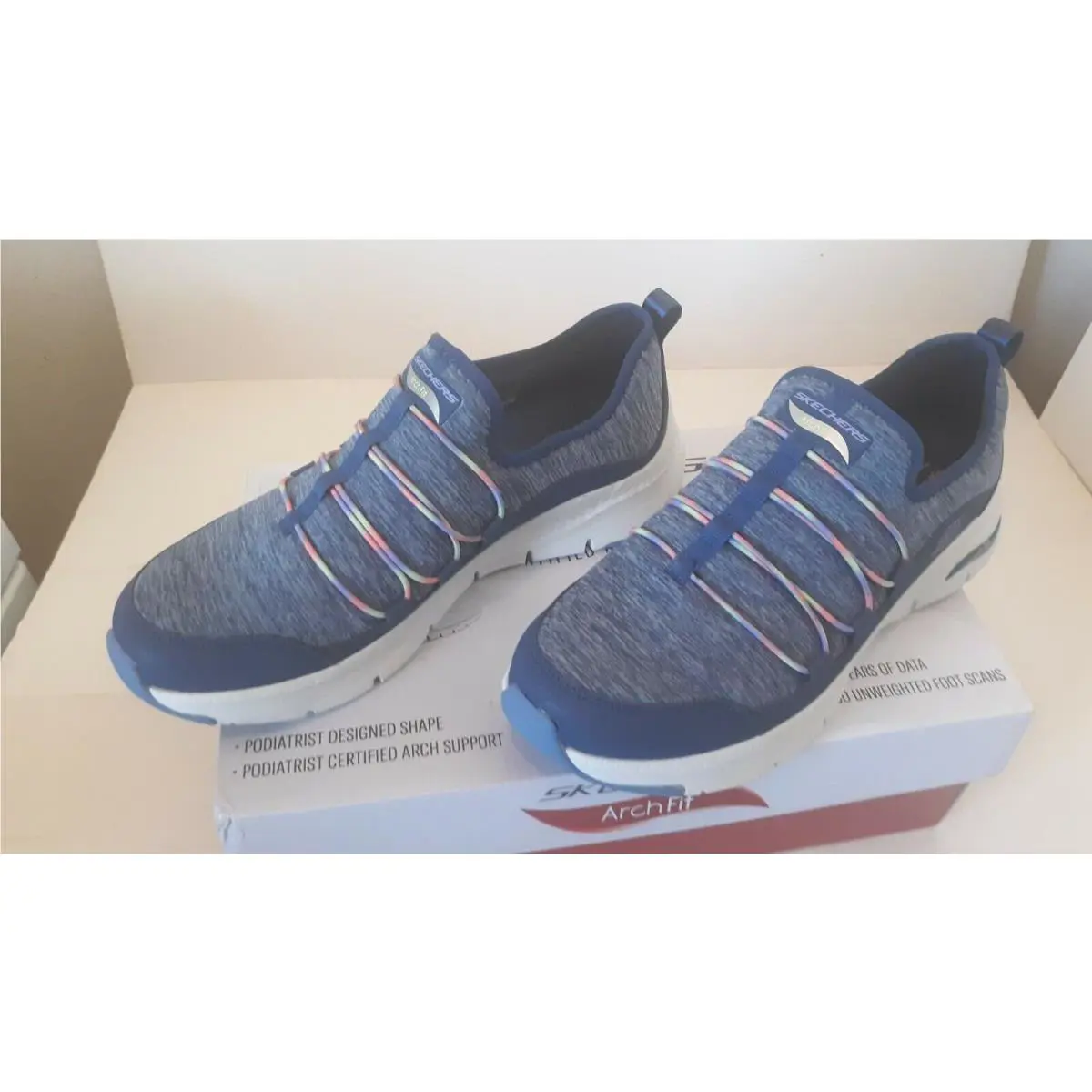 Skechers shoes - Skechers Rainbow view - Rainbow view - Gray 1