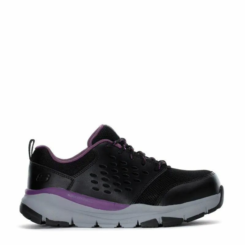 Skechers shoes - Black/Grey/purple 2