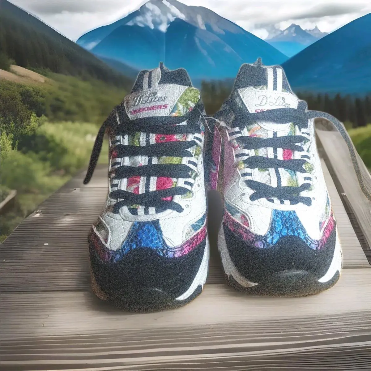 Skechers shoes - SKECHERS D`Lites - Multicolor 0