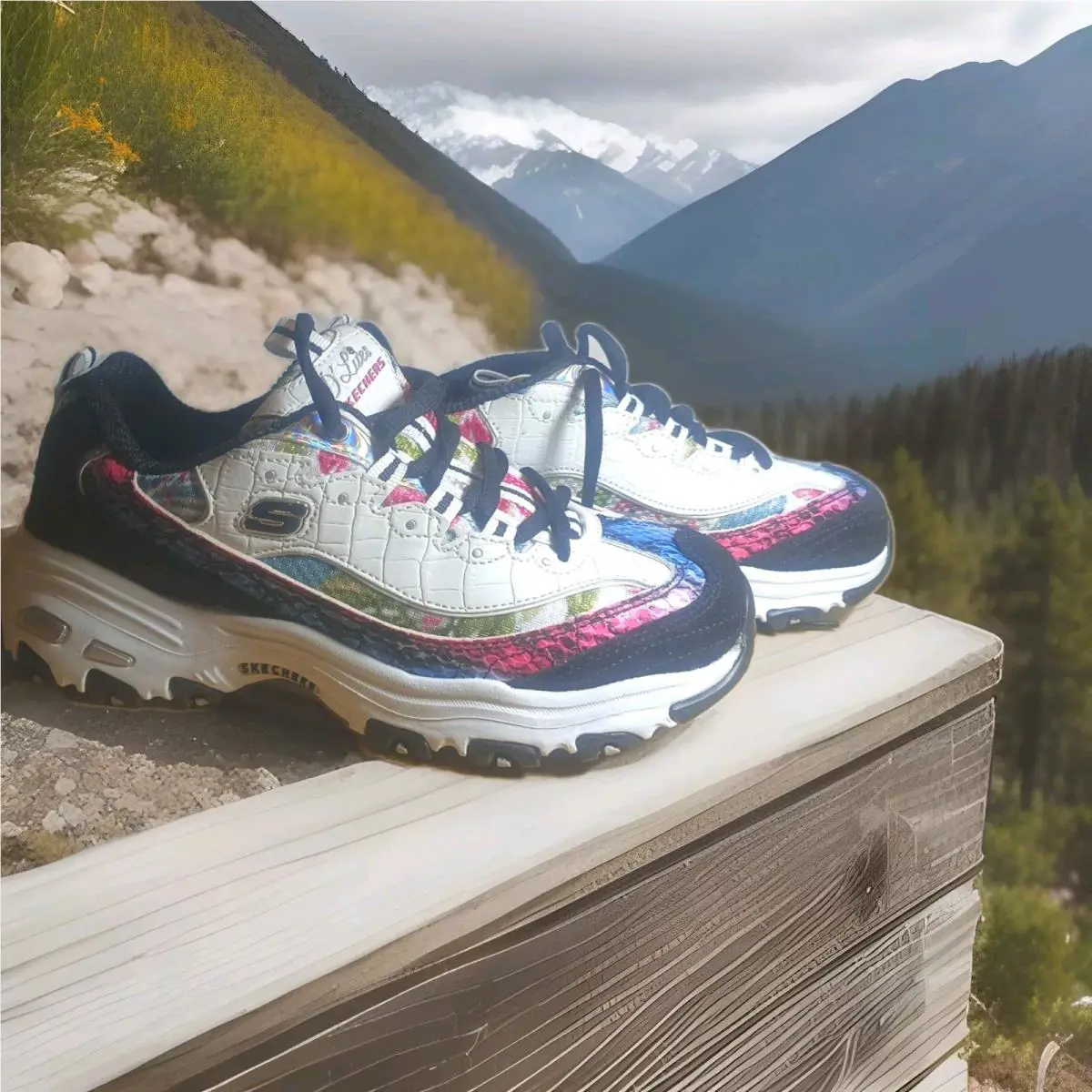 Skechers shoes - SKECHERS D`Lites - Multicolor 1