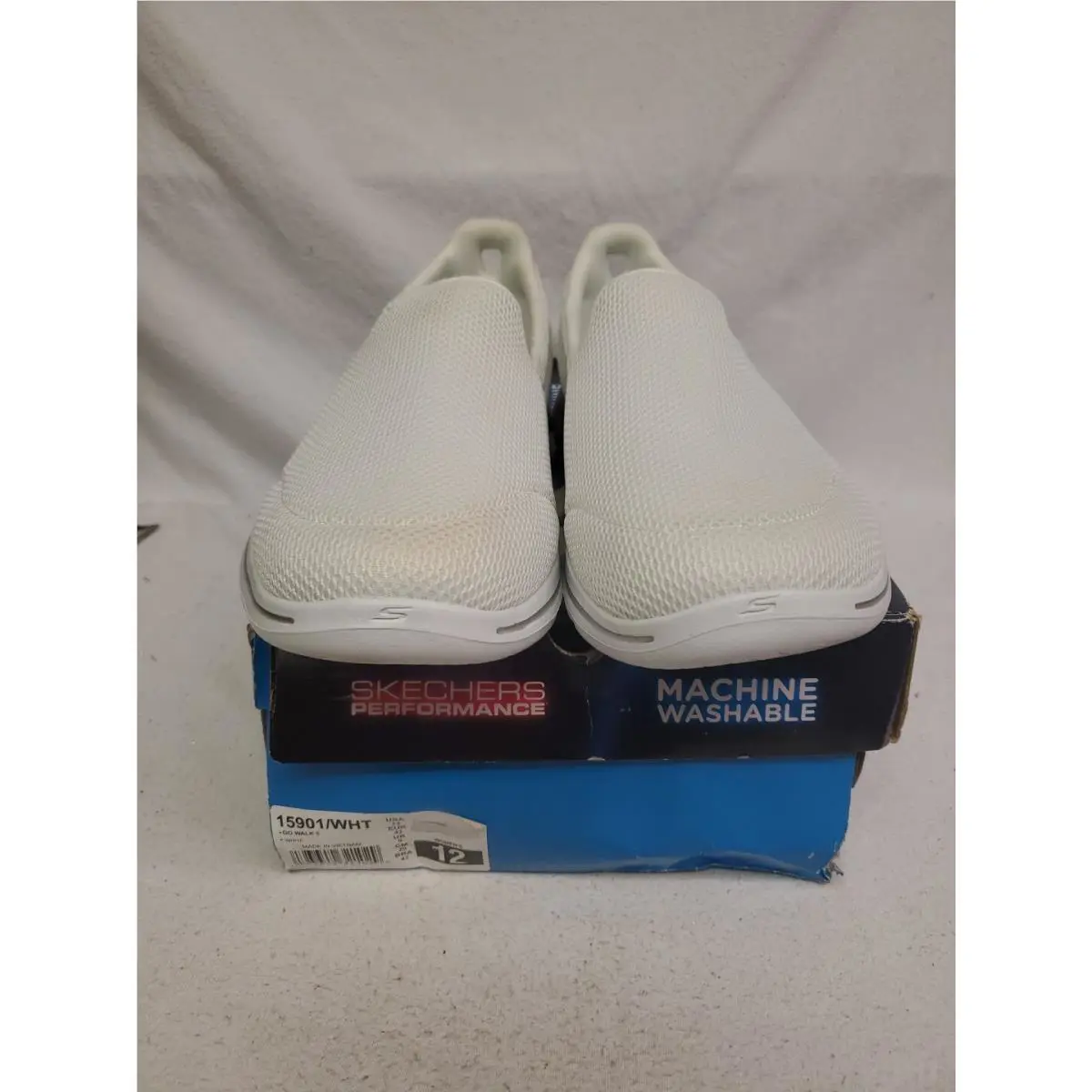 Skechers shoes - SKECHERS GO WALK 5 - WALK - White (UPC: 193642297195) 0