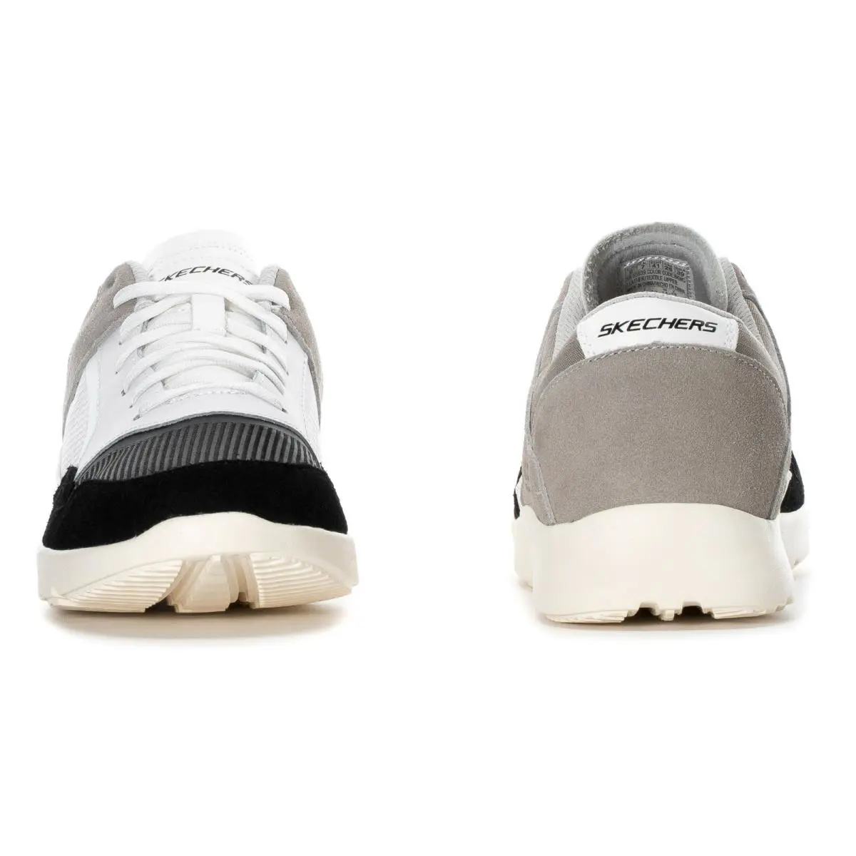 Skechers shoes - Black/White/Grey - 65939 2