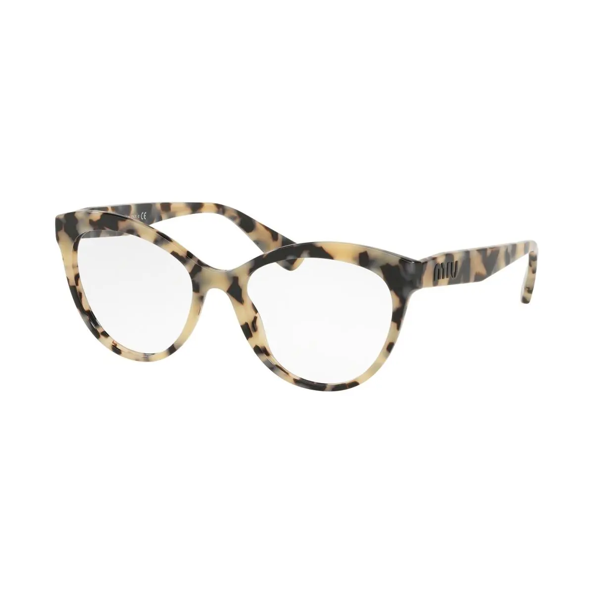 Miu Miu 04RV Core Collection Eyeglasses KAD1O1 Havana