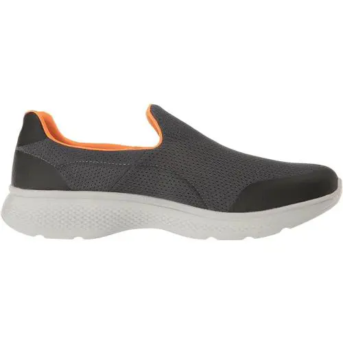 Skechers shoes - Skechers Gowalk 4 - Gowalk - Charcoal Gray & Orange (UPC: 190211722621) 1