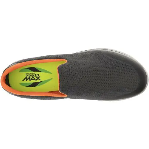 Skechers shoes - Skechers Gowalk 4 - Gowalk - Charcoal Gray & Orange (UPC: 190211722621) 3