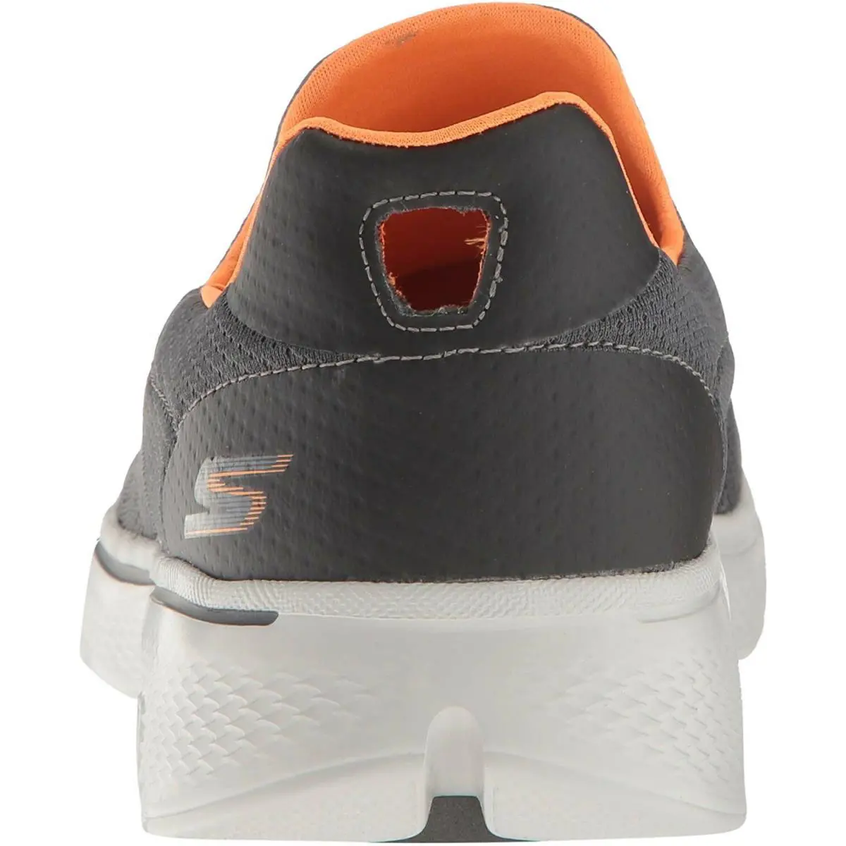 Skechers shoes - Skechers Gowalk 4 - Gowalk - Charcoal Gray & Orange (UPC: 190211722621) 4
