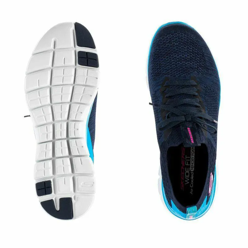 Skechers shoes - Navy/Light Blue 3