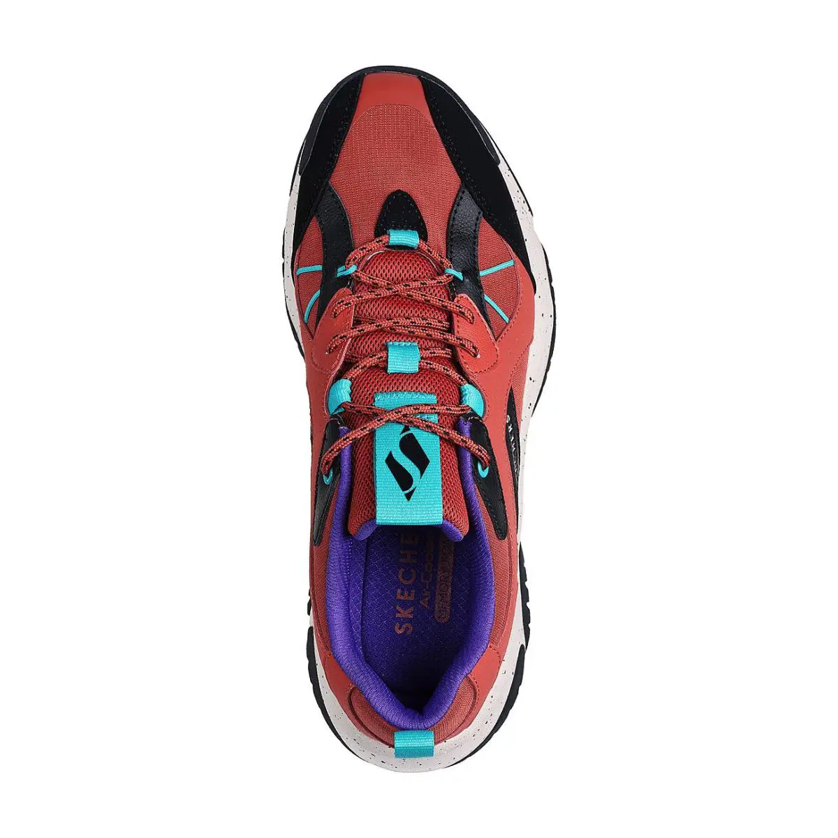 Skechers shoes - BRICK/BLACK 2