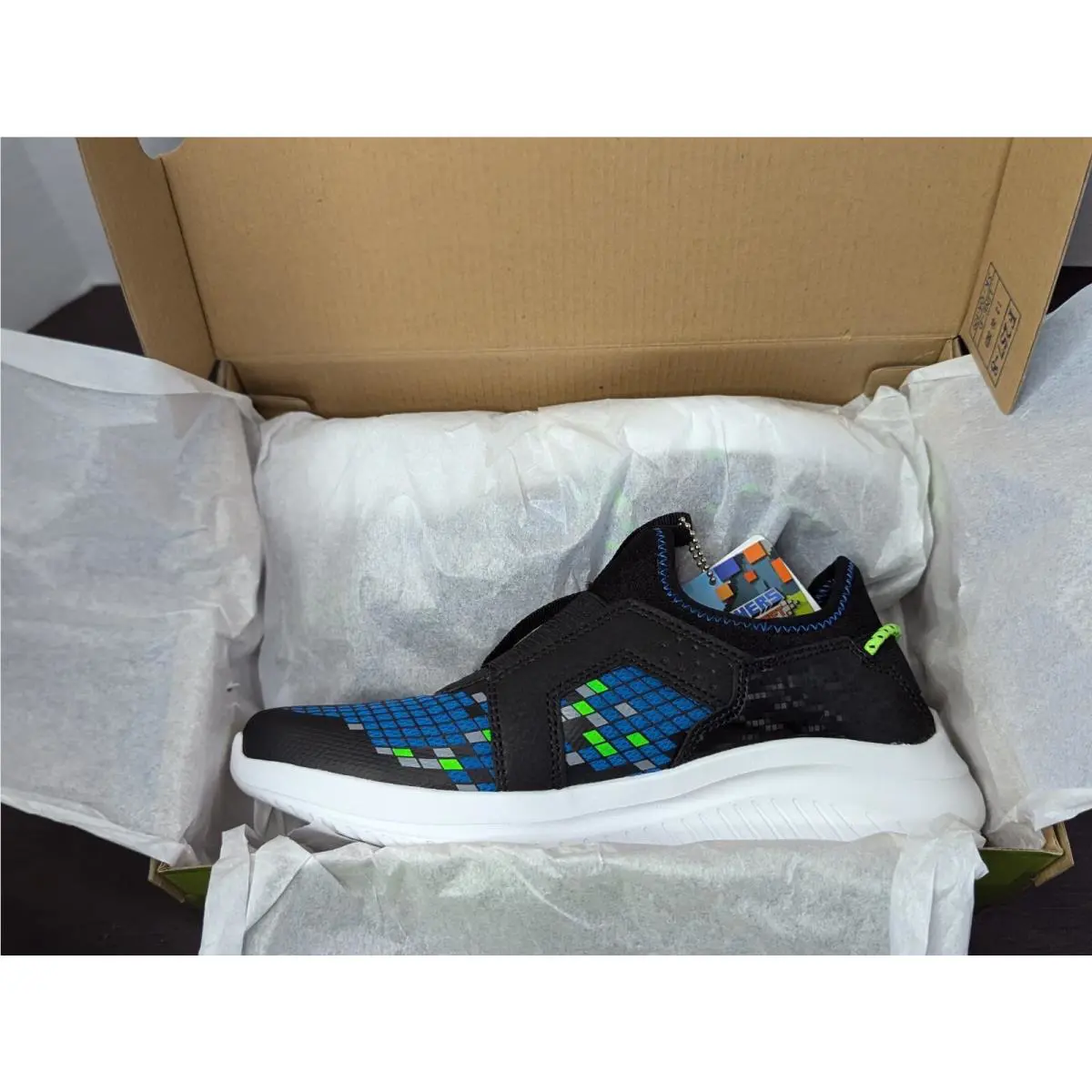 Skechers shoes - Skechers Ultra Flex 3.0 - Ultra Flex - Black/Blue/Lime 4