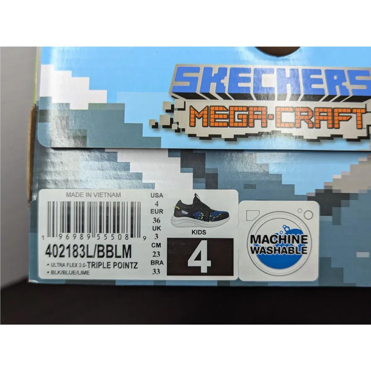 Skechers shoes - Skechers Ultra Flex 3.0 - Ultra Flex - Black/Blue/Lime 5