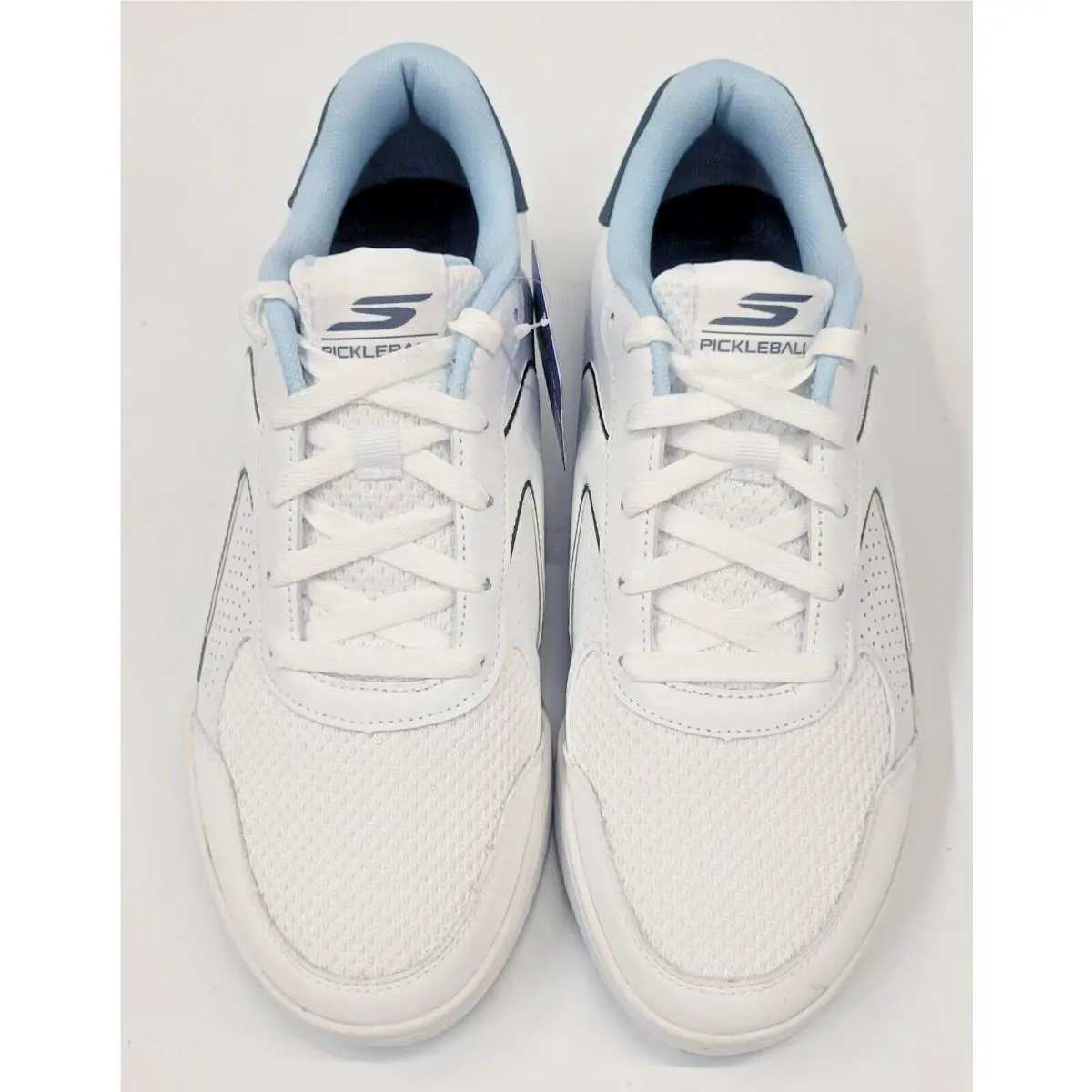Skechers shoes - White Blue (UPC: 197976821903) 1