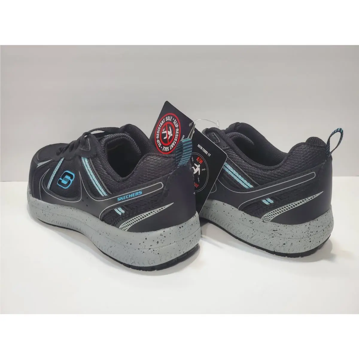 Skechers shoes - Skechers Work Summits SR-108077 - Work Summits - Black/Mint 2