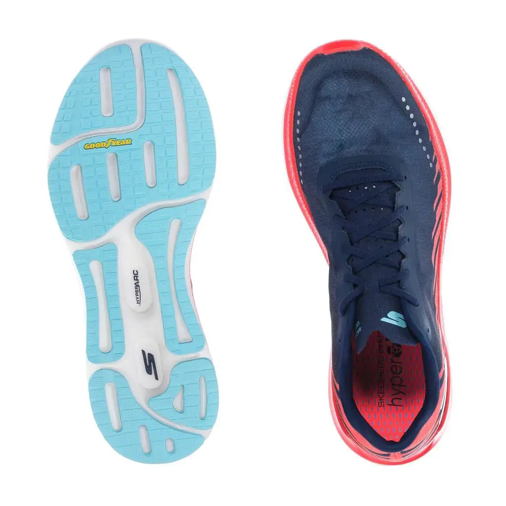 Skechers shoes - NAVY / CORAL - 246004 6