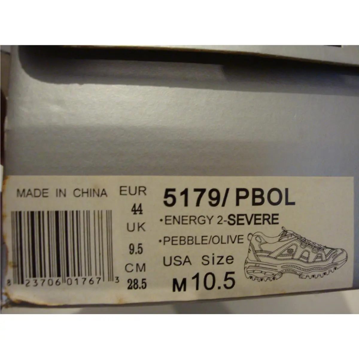 Skechers shoes - Energy 2 Severe - Energy Severe - 5179 - tan, Manufacturer: PBOL (UPC: 823706017673) 3