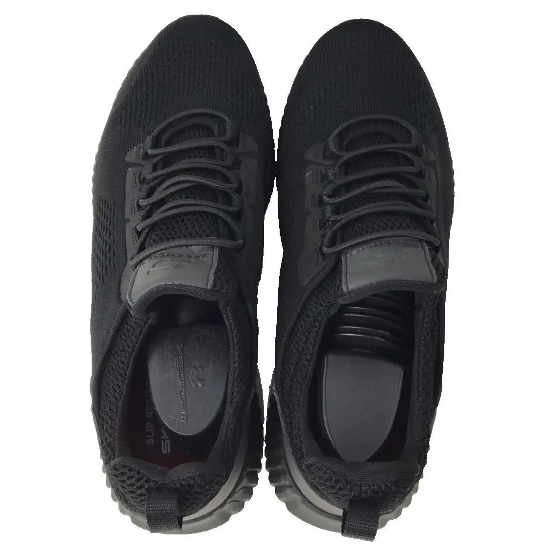 Skechers shoes - Skechers Cessnock Slip On Work Shoe - 77188/ BLK - Black 2