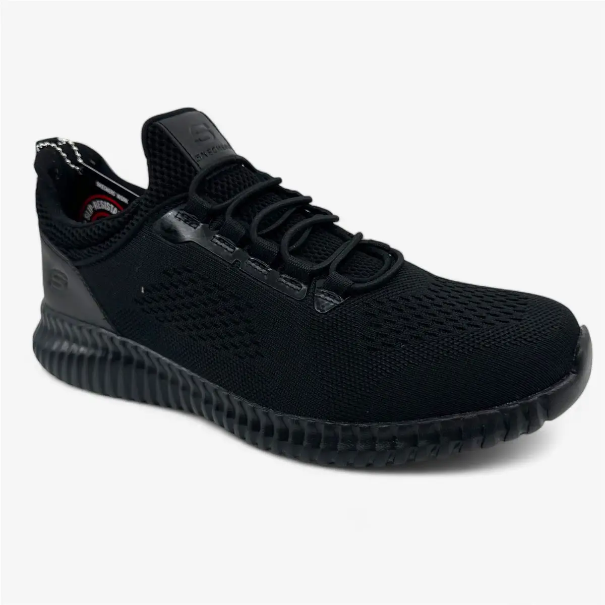 Skechers shoes - Skechers Cessnock Slip On Work Shoe - 77188/ BLK - Black 0
