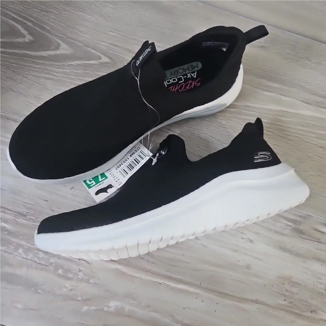 Skechers shoes - Skechers Ultra Flex - Ultra Flex - 56110 BKW - Black 3