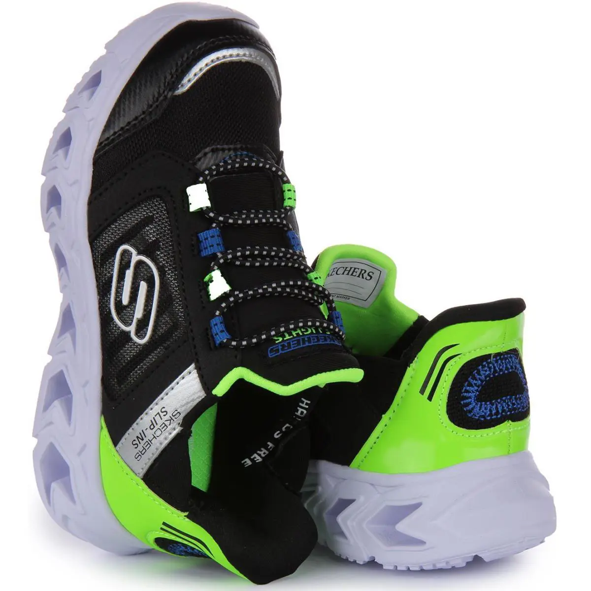 Skechers shoes - BLACK GREEN (UPC: 196311542565) 2