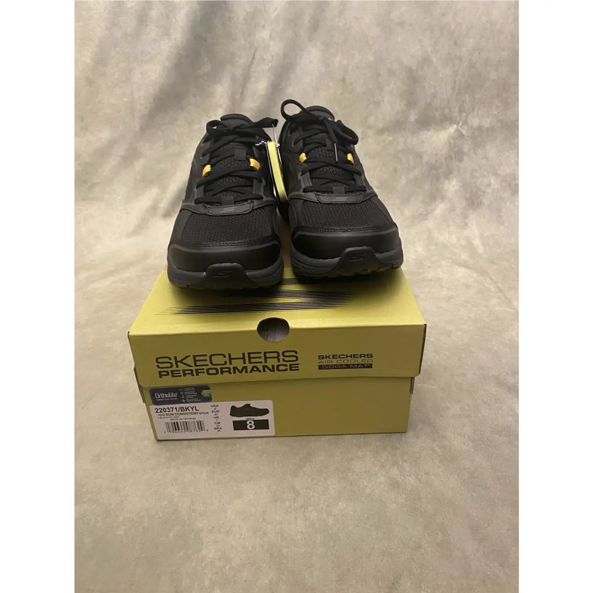 Skechers shoes - SKECHERS GO RUN CONSISTENT - RUN CONSISTENT - Black 0