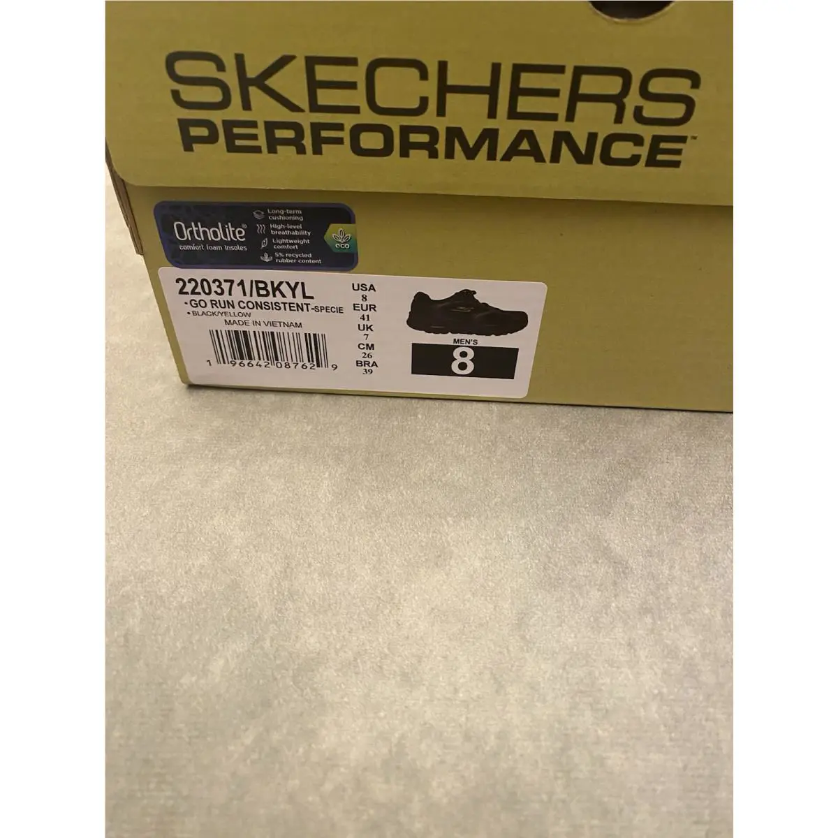 Skechers shoes - SKECHERS GO RUN CONSISTENT - RUN CONSISTENT - Black 1