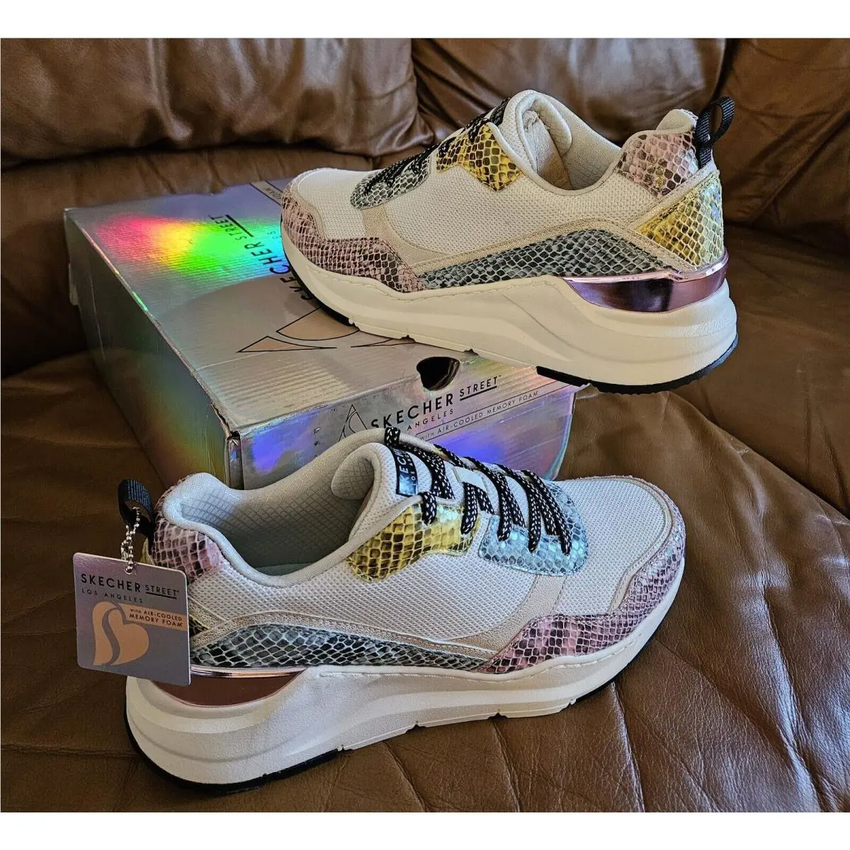 Skechers shoes - Skechers Street Los Angeles Irredescent - 155010 - Multicolor 6