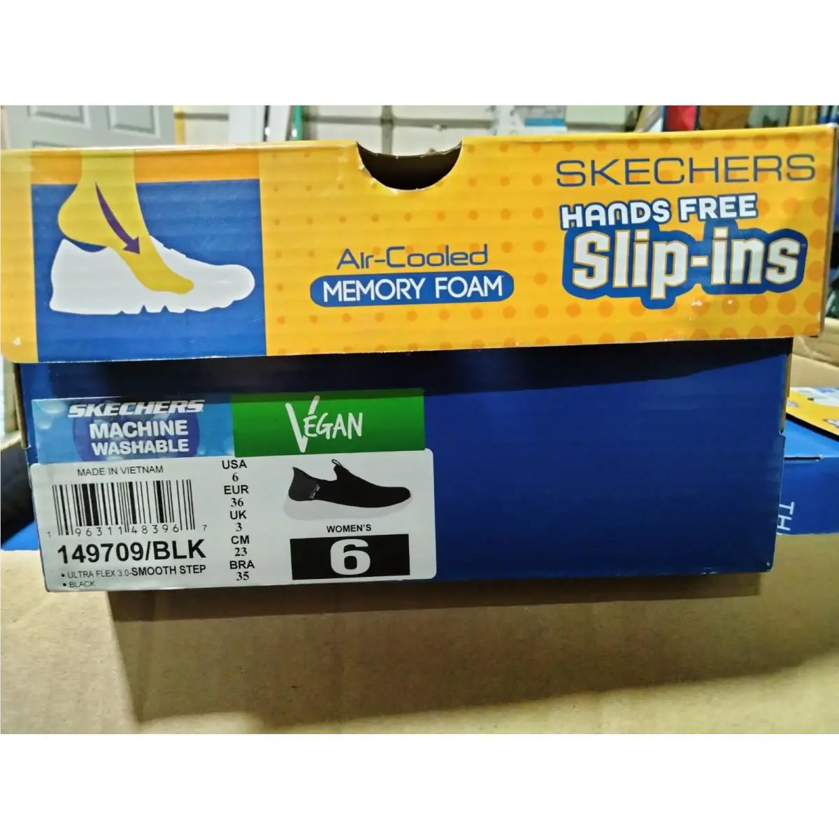 Skechers shoes - Skechers Vegan Slip-In Ultra Flex 3.0 - Black 0