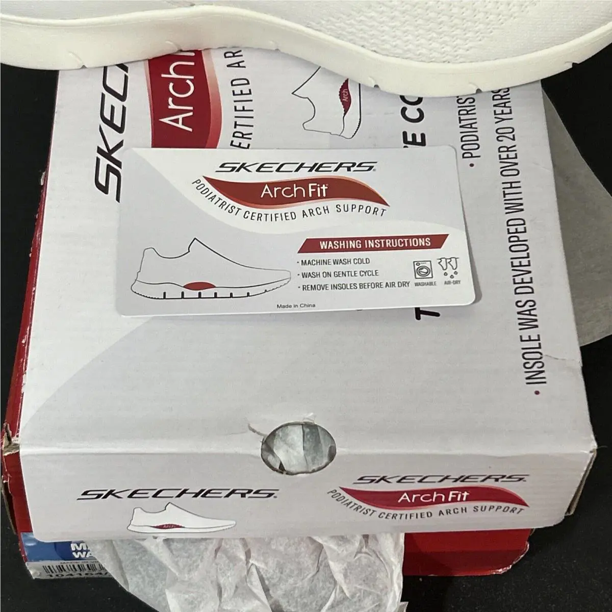 Skechers shoes - Skechers Air-Cooled Arch Fit - Arch Fit - White 0