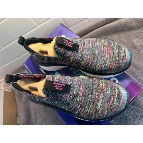 Skechers shoes - Skechers D`Lux Walker - Walker - 149367/BKMT - Black (UPC: 195969566916) 0