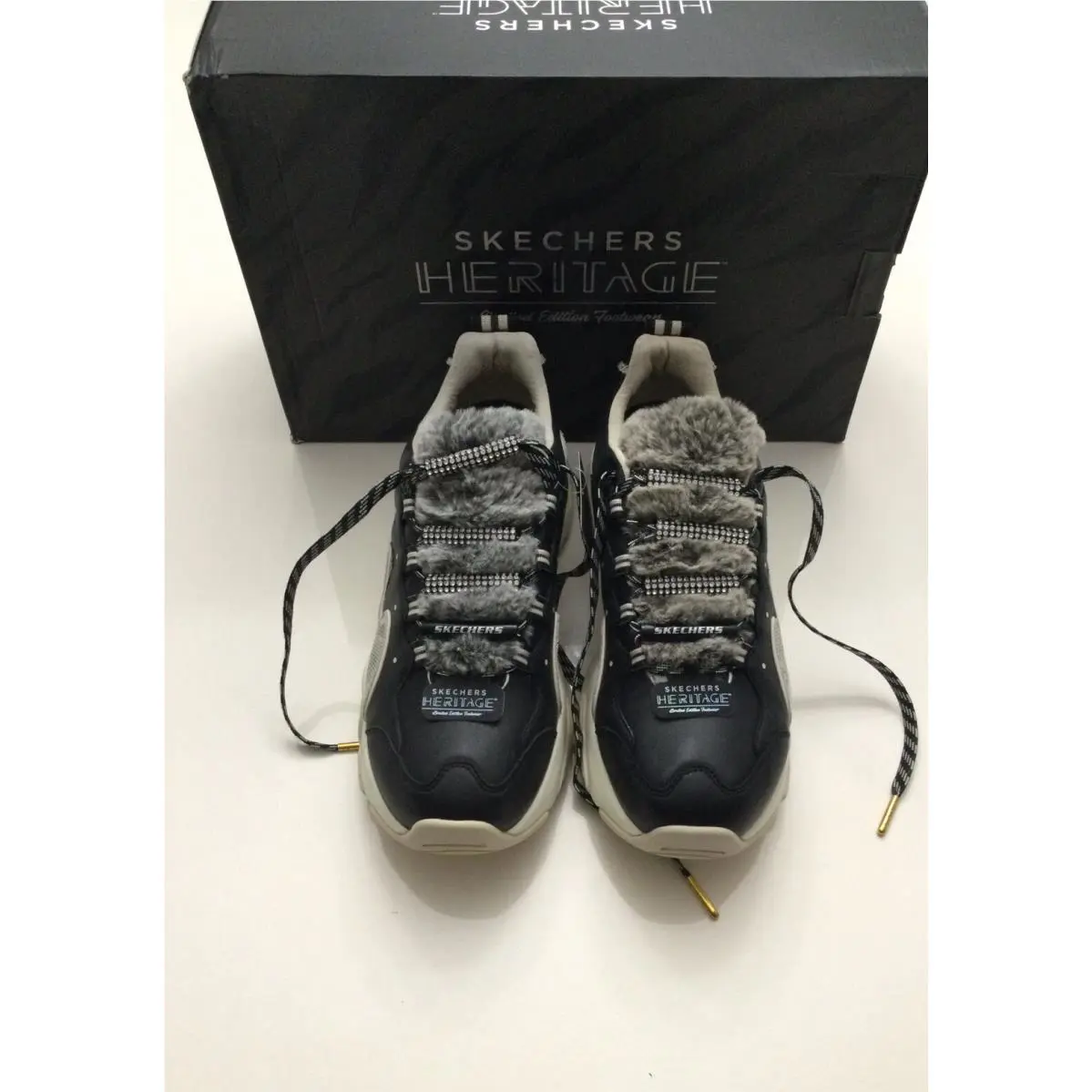 Skechers shoes - Skechers Heritage Limited Edition Footwear - Natural/Black 4