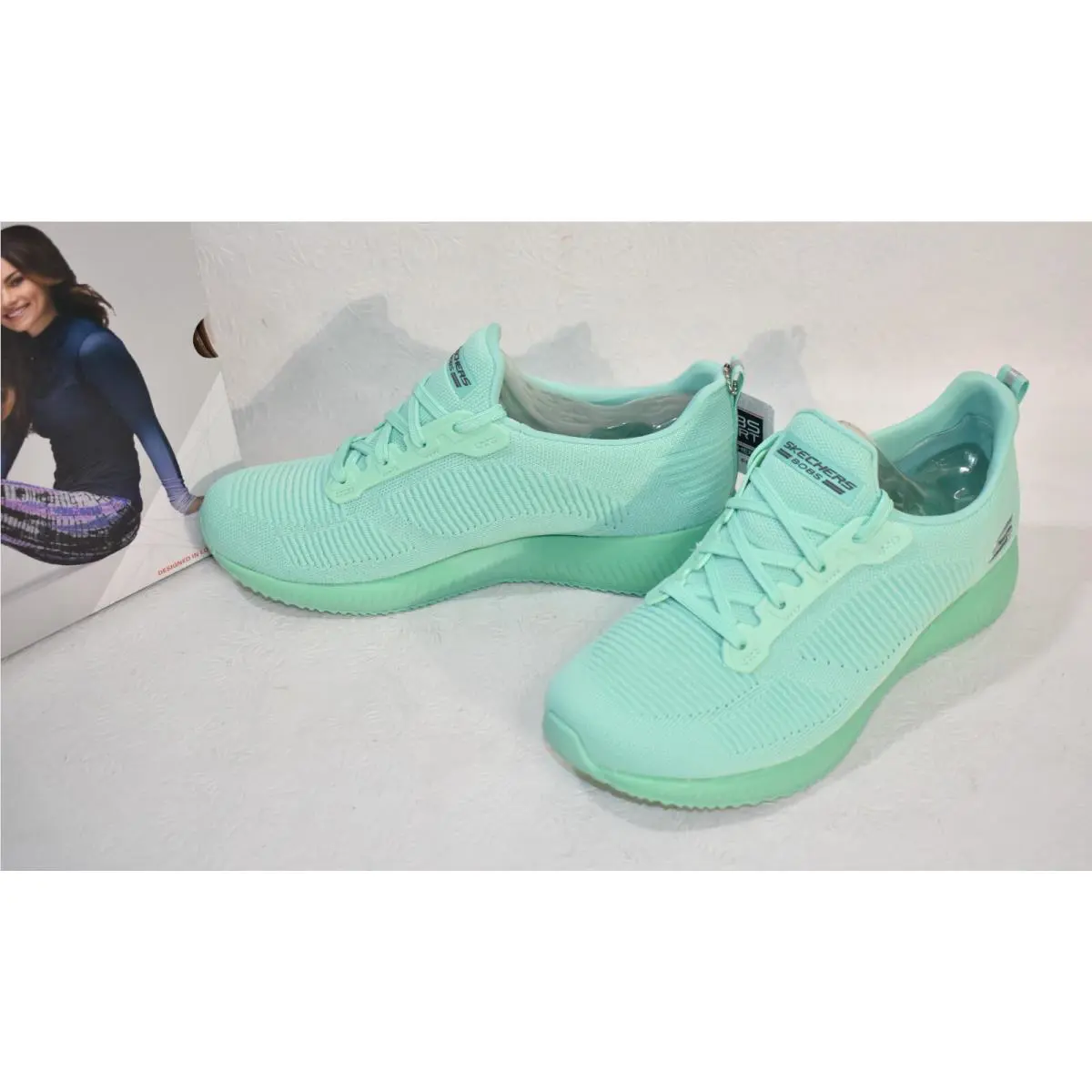 Skechers shoes - SKECHERS BOBS - BOBS - Green (UPC: 191665822127) 0