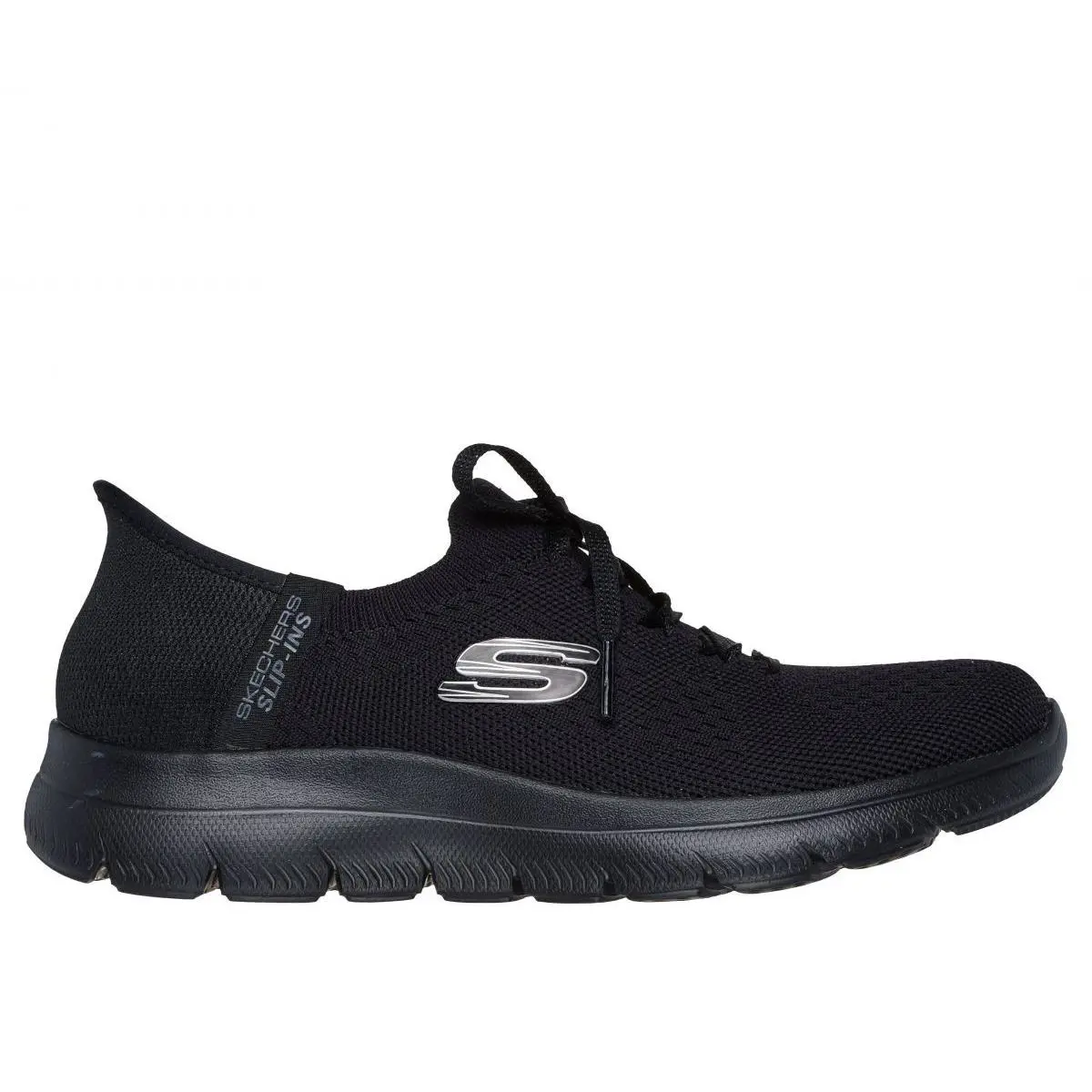 Skechers Women`s Slip-ins: Summits - Daily Sneaker Black/black - 150263-BBK - black/black