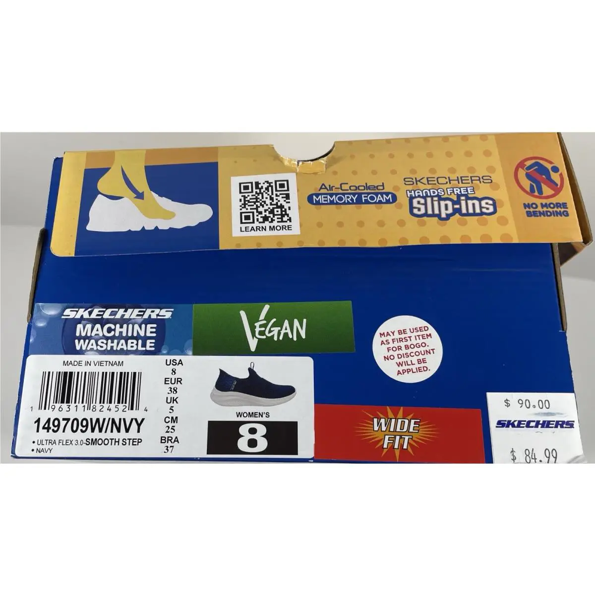 Skechers shoes - Hands Free Slip-ins® GO WALK® Flex - Relish - US Shoe Size - Blue (UPC: 196311824524) 3