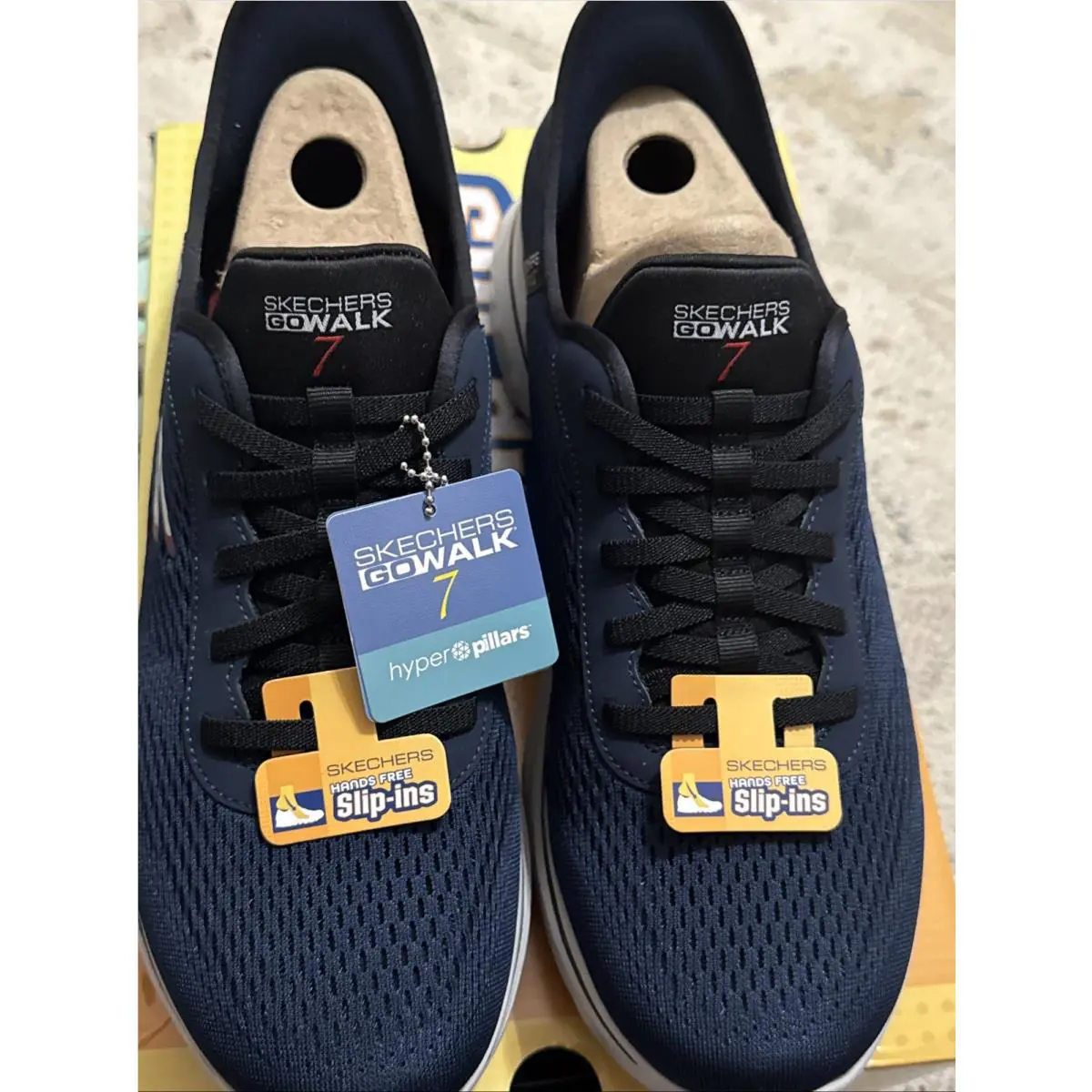 Skechers shoes - Go Walk 7-free Hand 2 Slip-ins - 216648nvrd - Blue 0