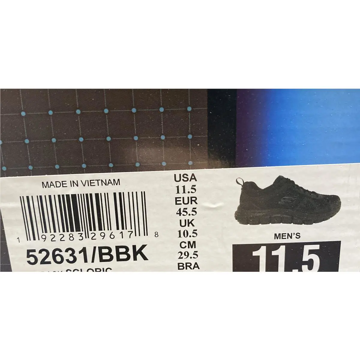 Skechers shoes - Trackscloric 52631BBK - Trackscloric - Black (UPC: 0192283296178) 0