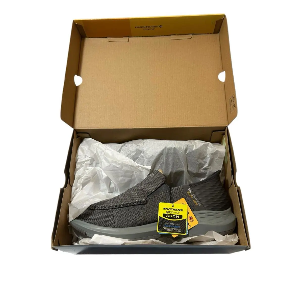 Skechers shoes - 204804-GRY - 204804-GRY - Grey (UPC: 196989068084) 12