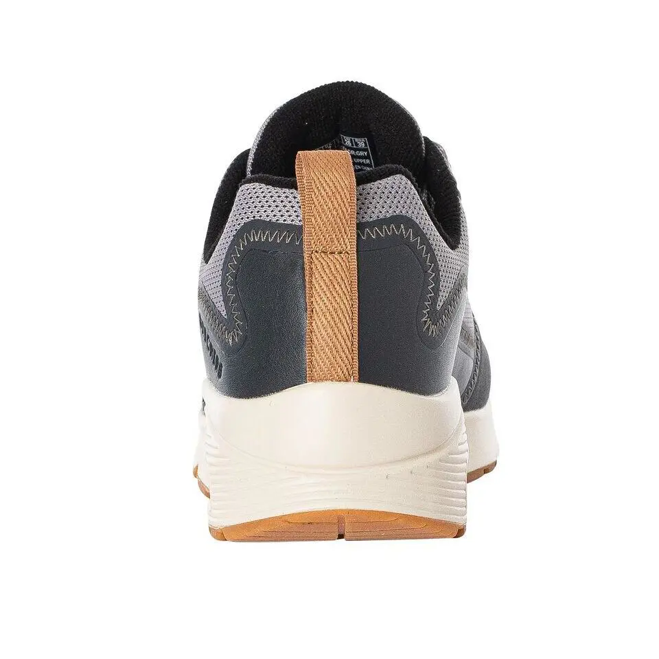 Skechers shoes - GRAY / BLACK / BROWN 5