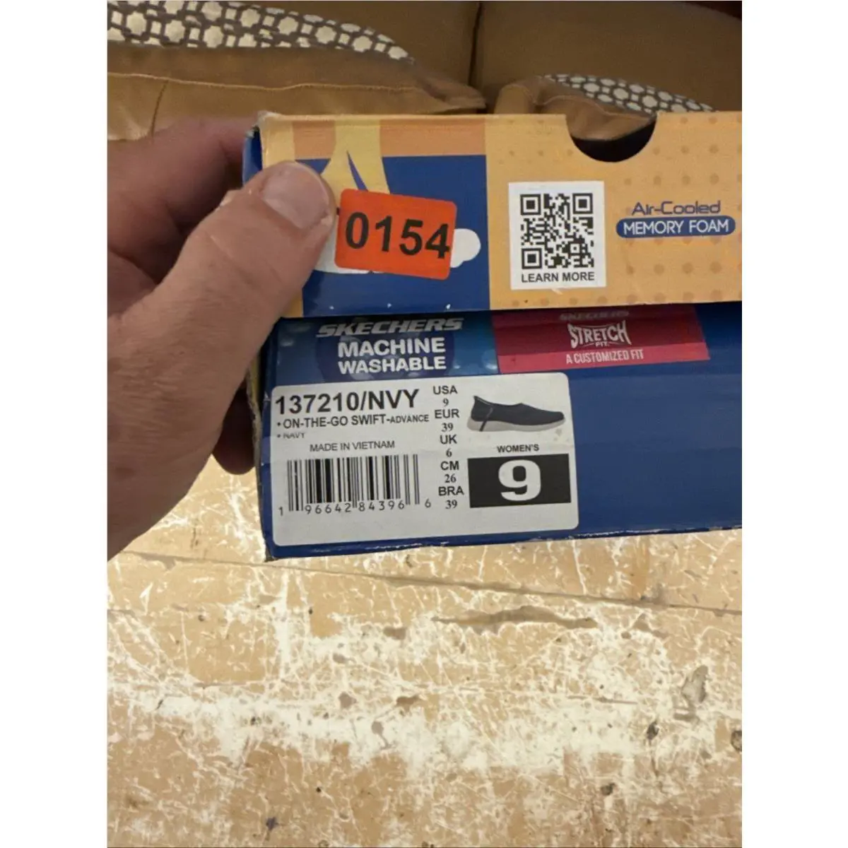 Skechers shoes - On The GO - The - 137290 - Blue (UPC: 196642320337) 8