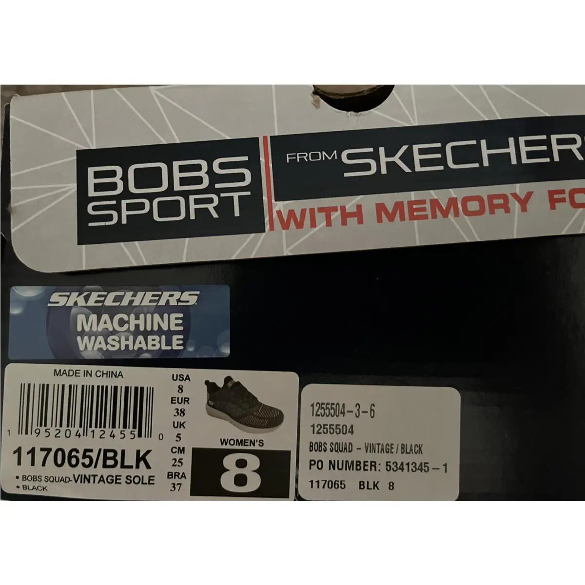 Skechers shoes - SKECHERS BOBS - BOBS - Black (UPC: 195204124550) 0