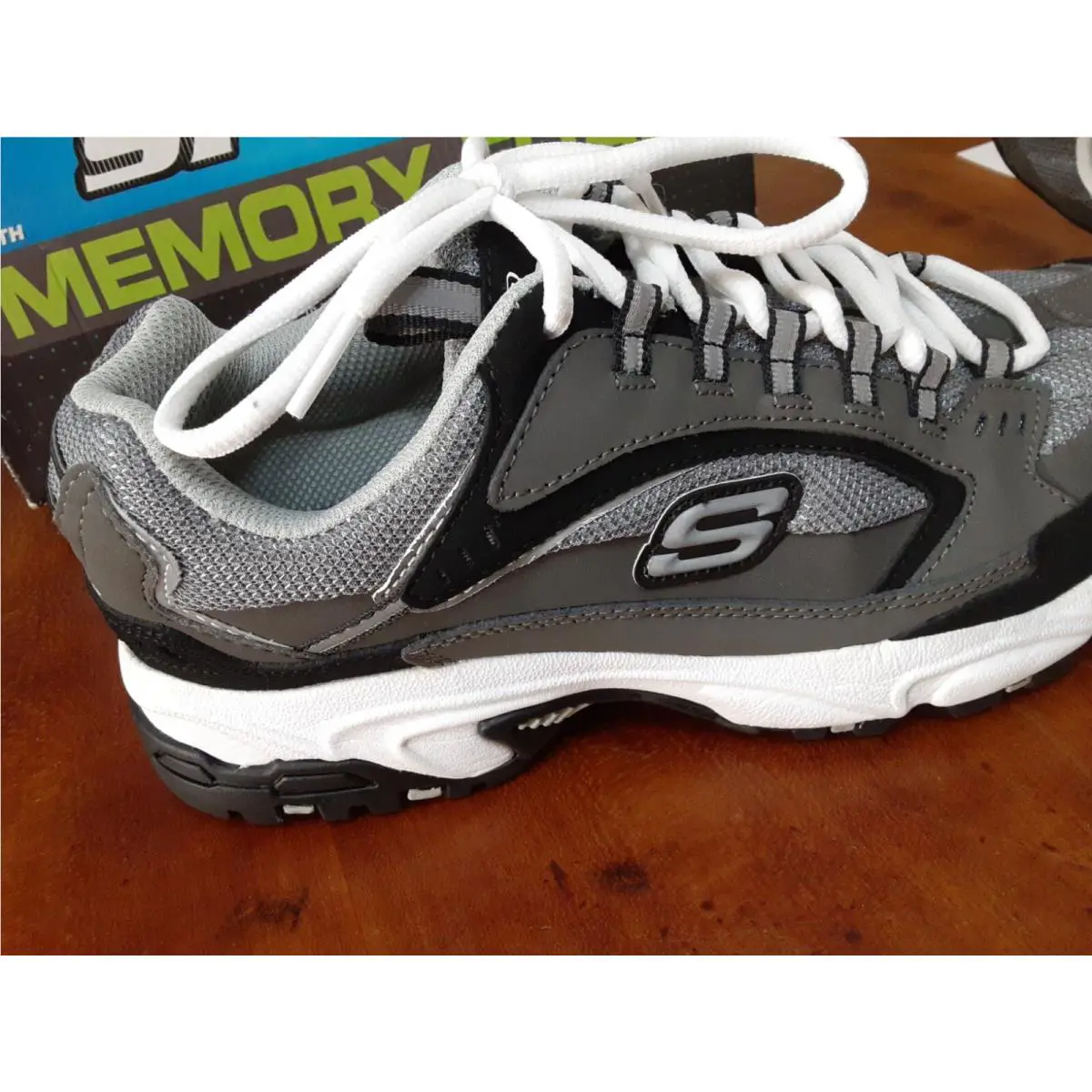 Skechers shoes - Skechers Wide Fit - Wide Fit - 51286 - Gray (UPC: 889110286111) 1