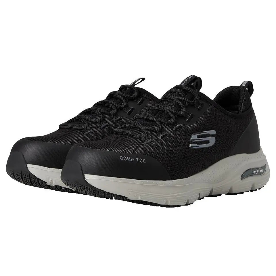 Skechers shoes - Skechers Arch Fit SR - Arch Fit - 108075 - Black Gray (UPC: 195969524183) 1