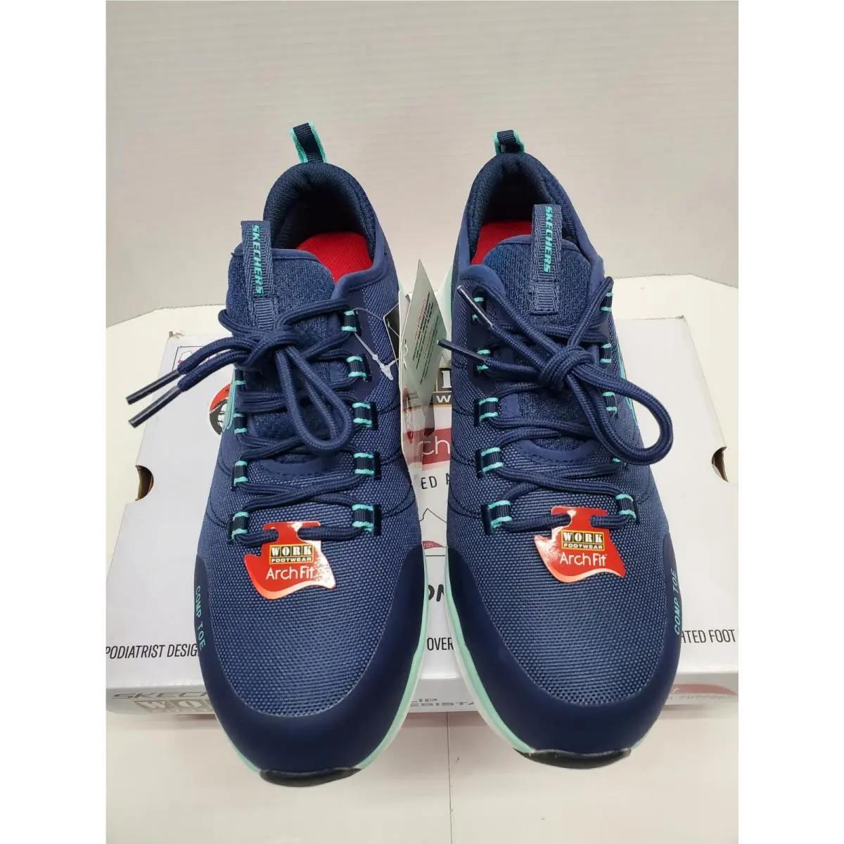 Skechers shoes - Skechers ARCH FIT - ARCH FIT - 108075 - Navy/Aqua 4