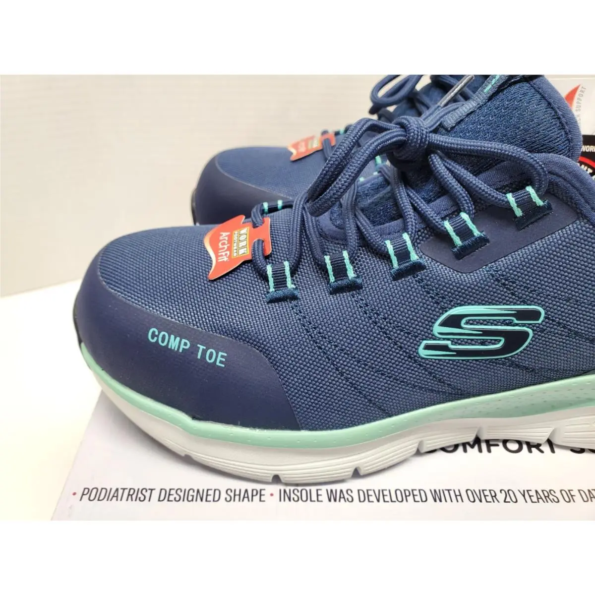 Skechers shoes - Skechers ARCH FIT - ARCH FIT - 108075 - Navy/Aqua 7