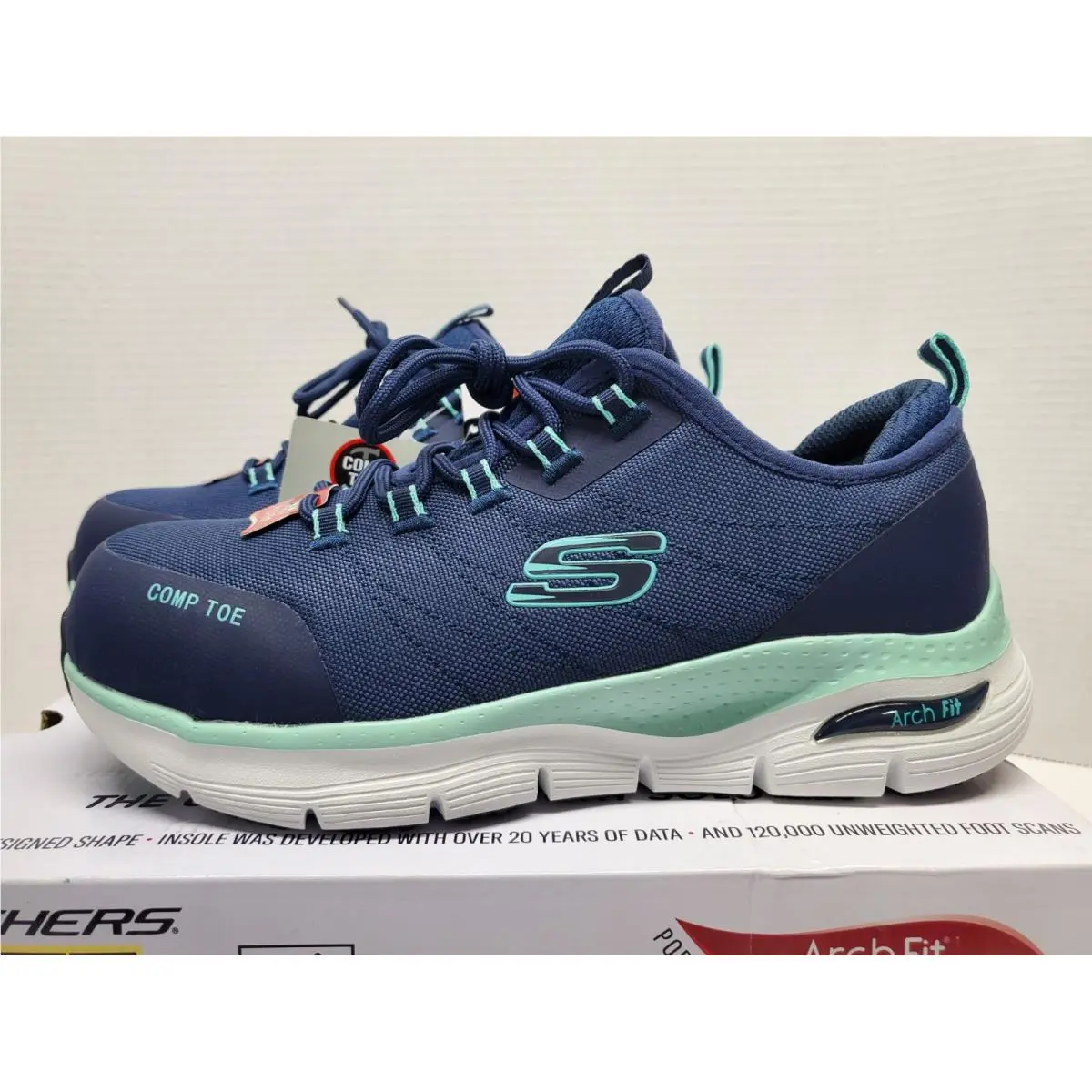 Skechers shoes - Skechers ARCH FIT - ARCH FIT - 108075 - Navy/Aqua 1