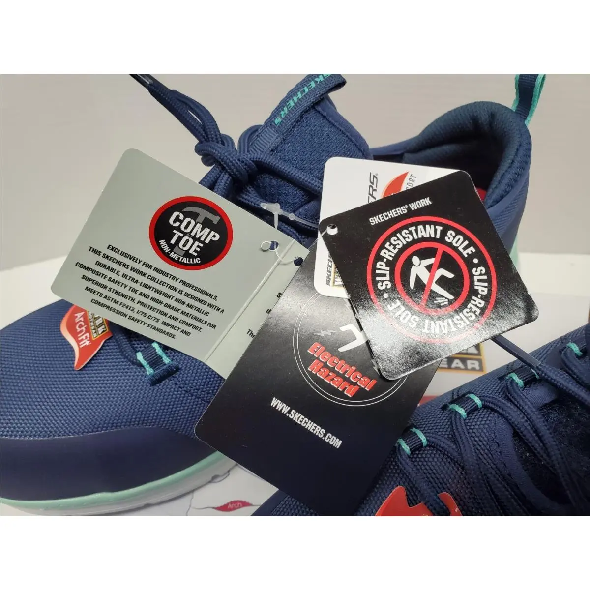 Skechers shoes - Skechers ARCH FIT - ARCH FIT - 108075 - Navy/Aqua 2
