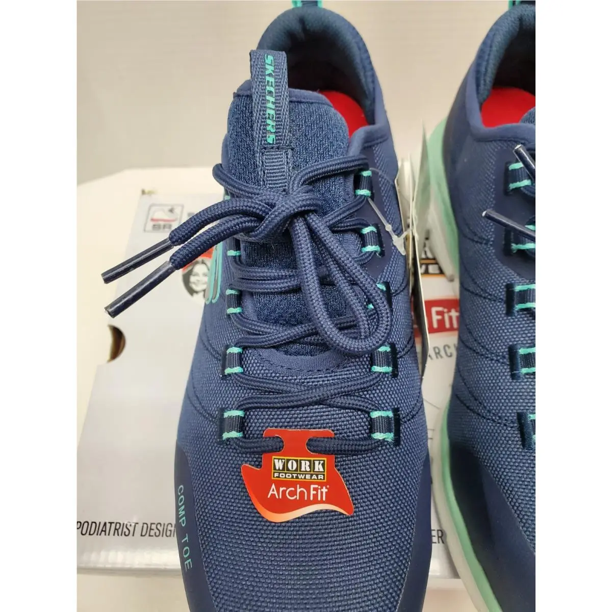 Skechers shoes - Skechers ARCH FIT - ARCH FIT - 108075 - Navy/Aqua 5