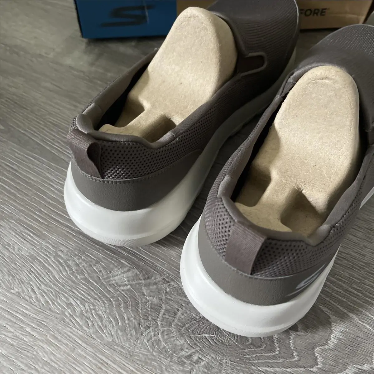 Skechers shoes - Go Walk Max - Walk Max - 216010WW/KHK-75-X-Wide - Khaki 4