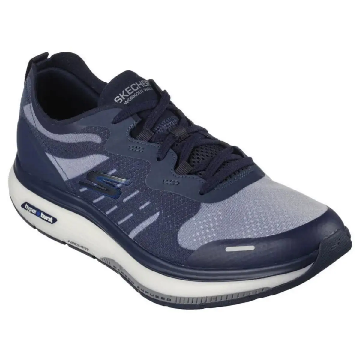 Mens Skechers GO Walk Workout Walker-ultra Motion Blue Mesh Shoes 13 - Blue