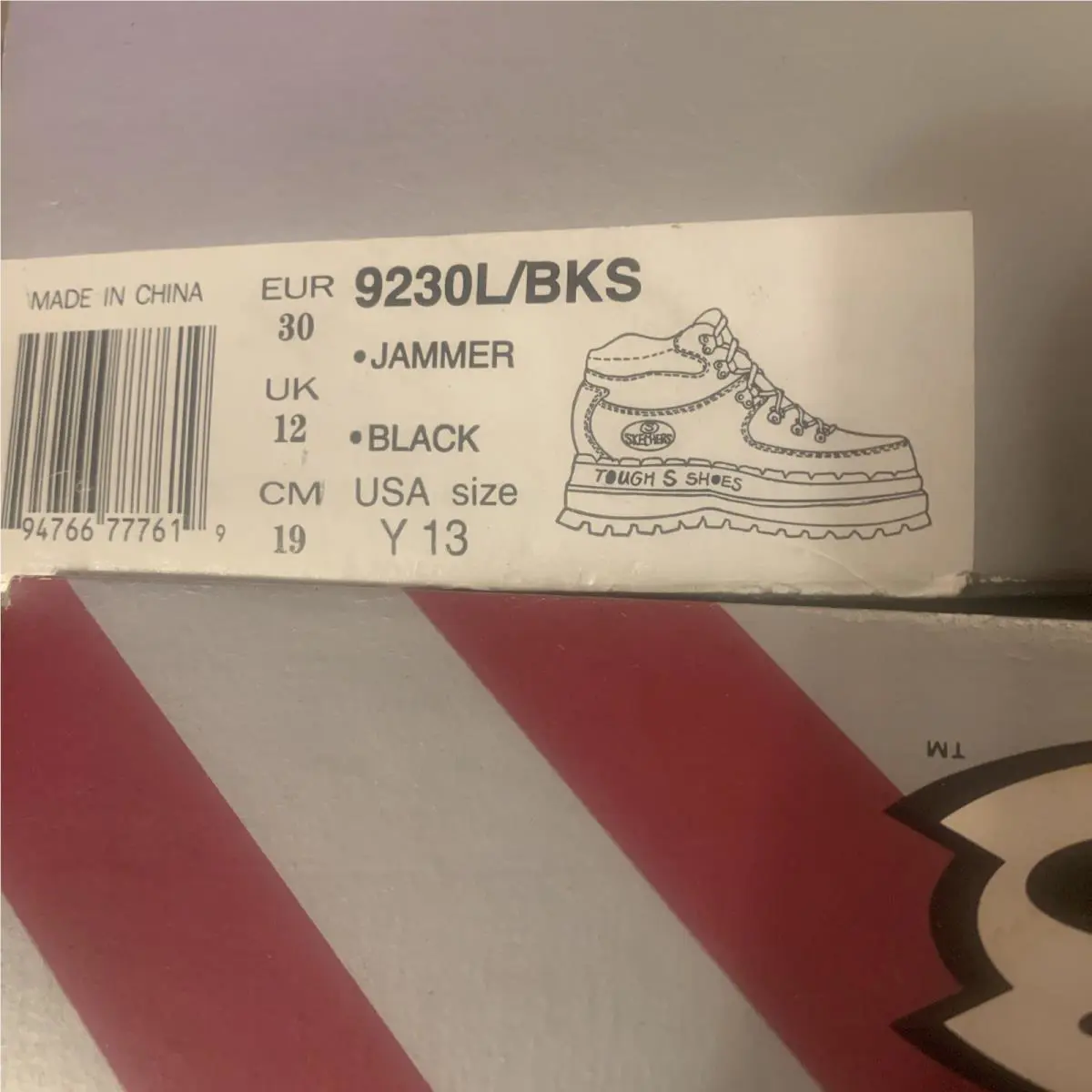 Skechers shoes - 9230L - 9476677761 - Black (UPC: 0794766777619) 3