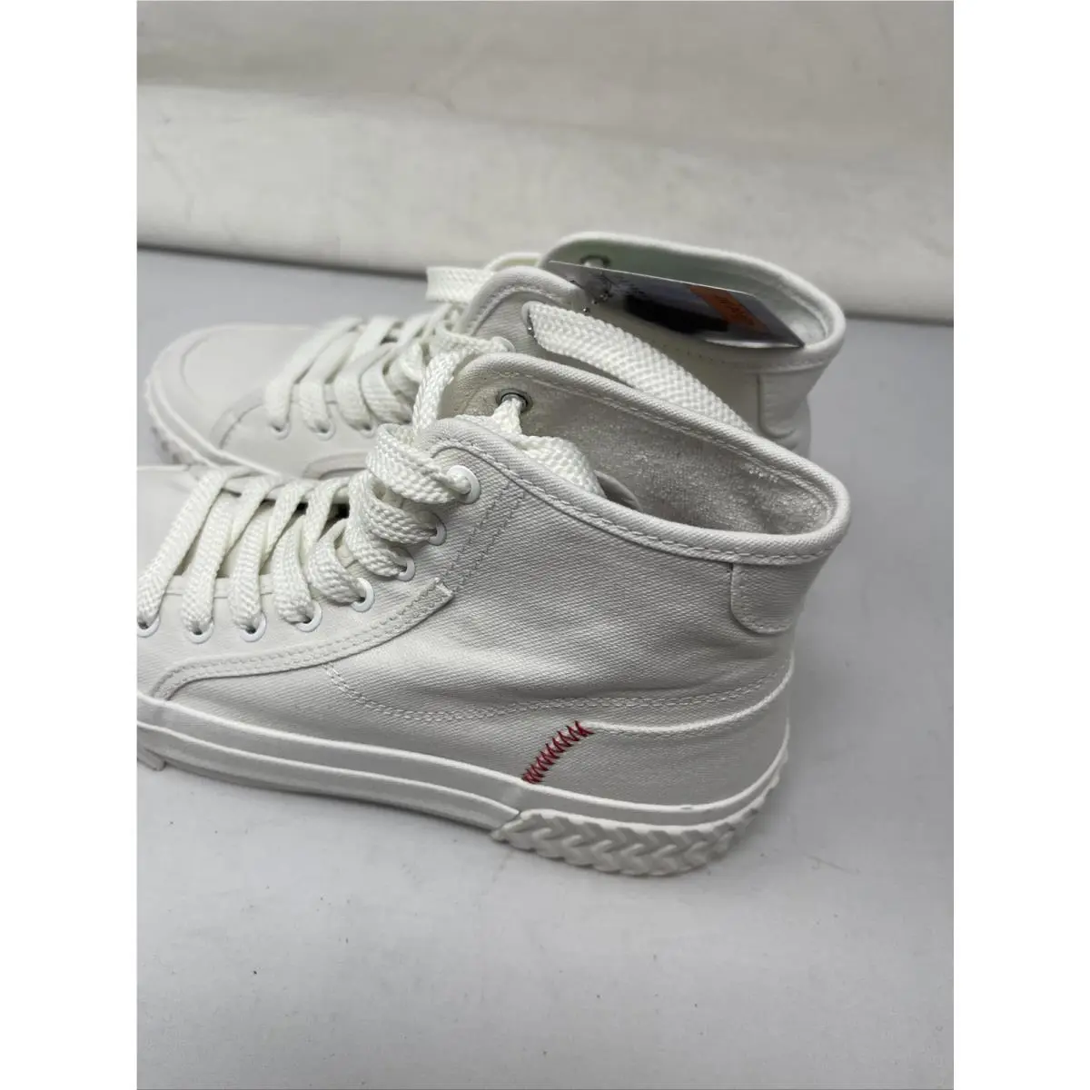 Skechers shoes - Street Trax Canvas Hi-Tread Casual Sneakers - White 3